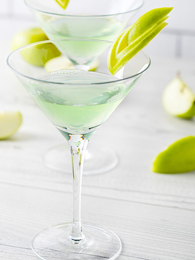Green apple martini – Appletini