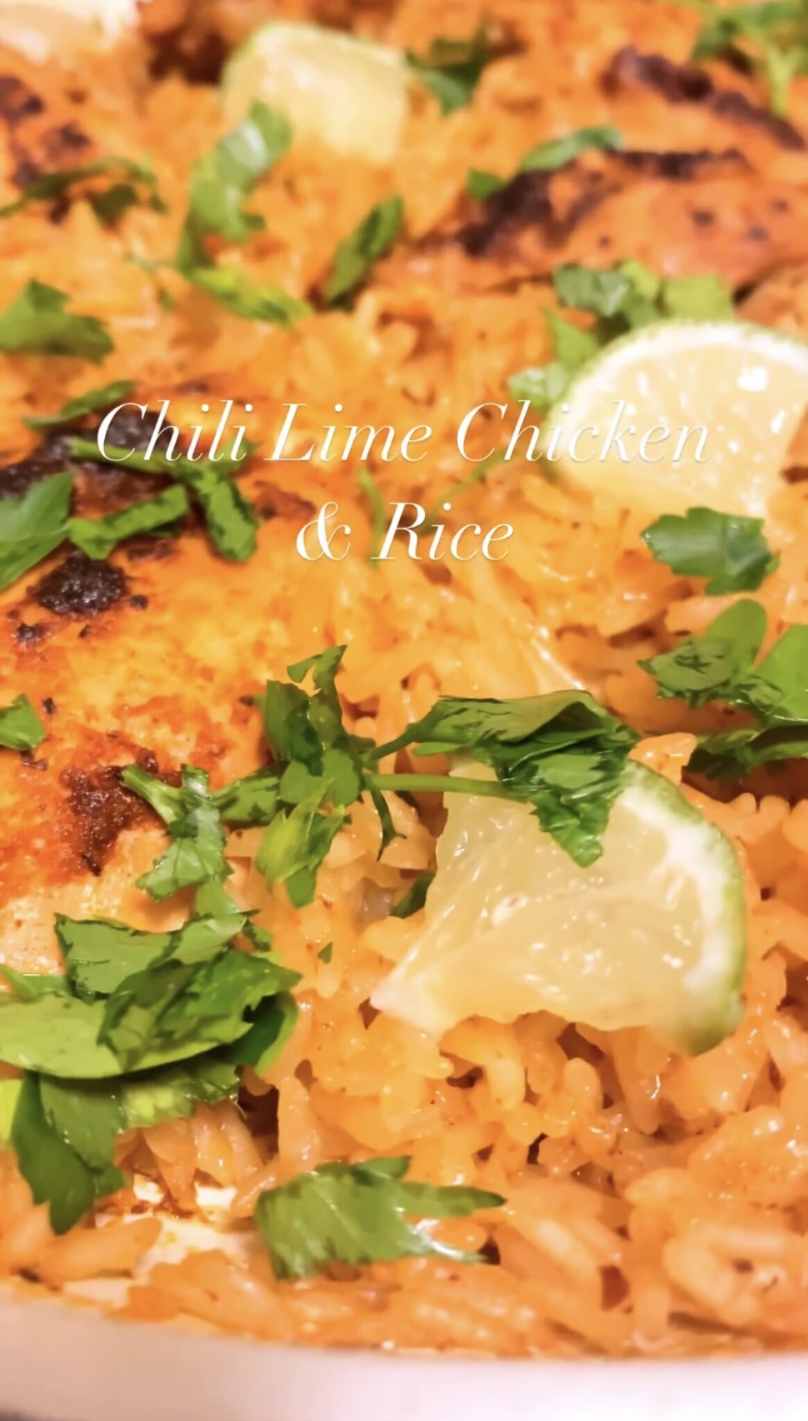 chili lime chicken rice