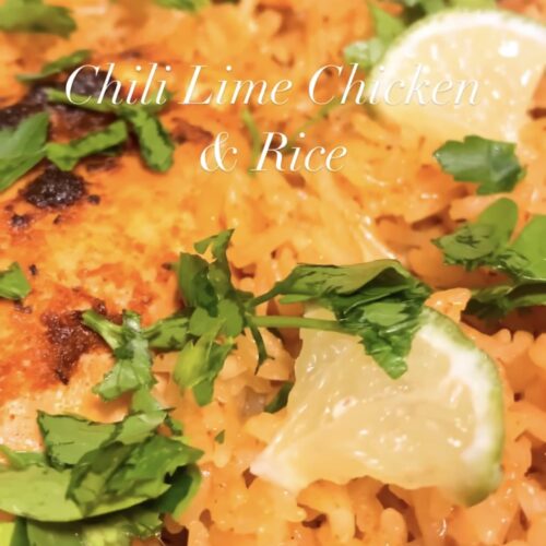 chili lime chicken rice