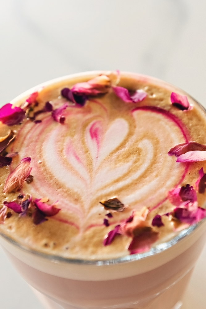 rose latte