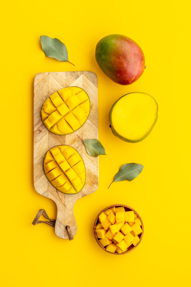 mango sliced